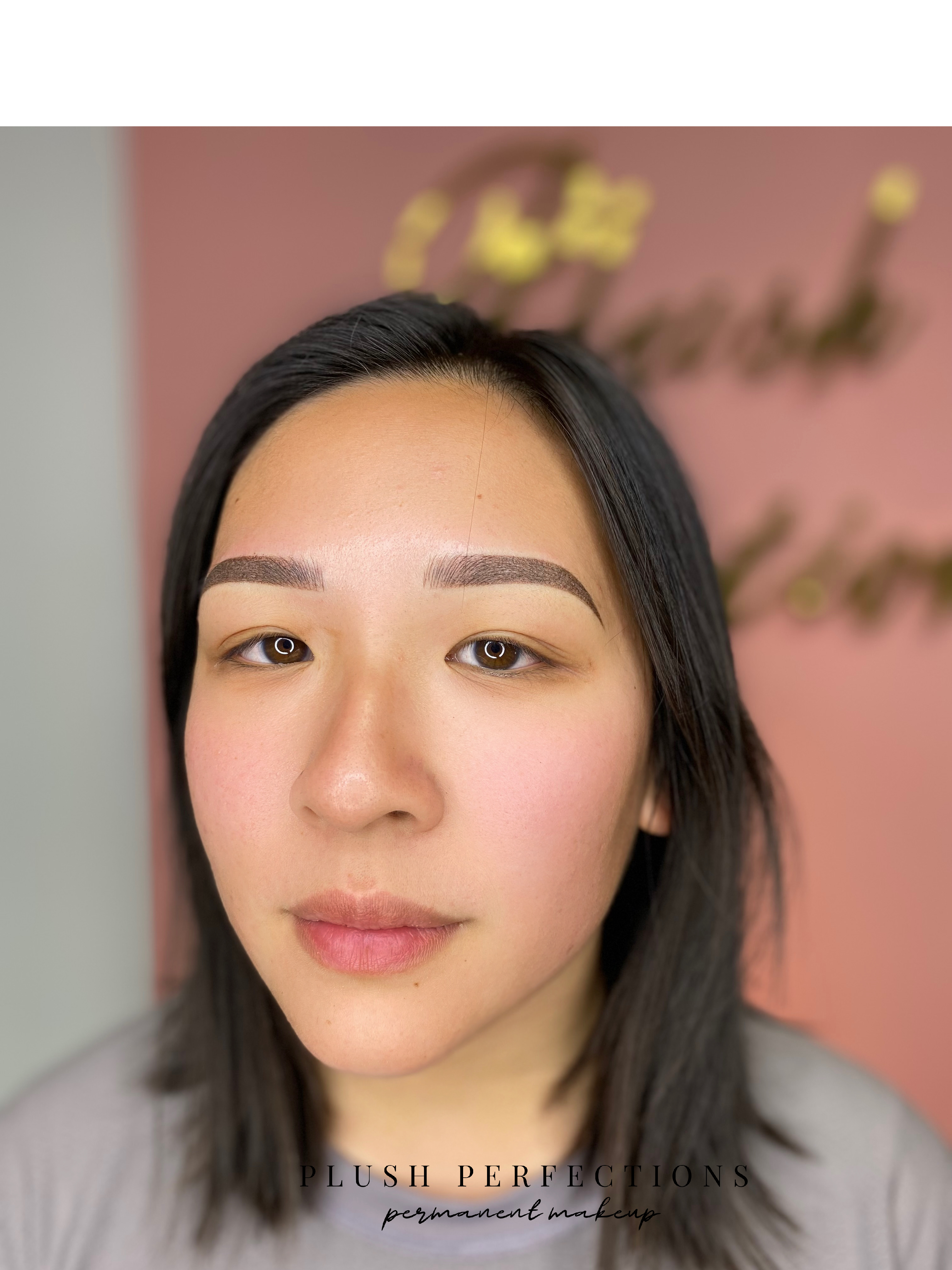 Combination Eyebrow Near me Vancouver Plush Perfections